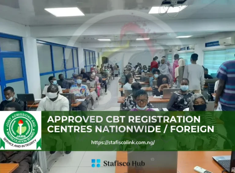 Approved JAMB CBT Registration Centres for 2024
