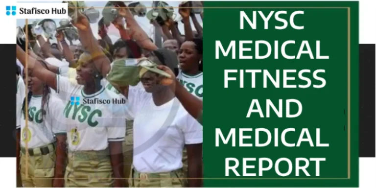 NYSC MEDICAL FITNESS AND REPORT - All you need to know
