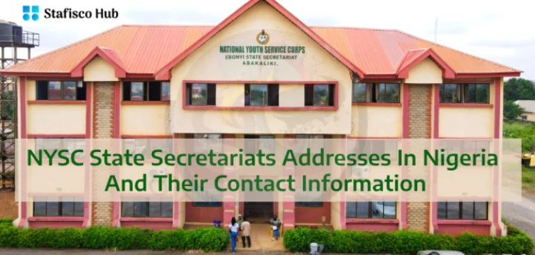 NYSC State Secretariats Addresses In Nigeria And Their Contact Information