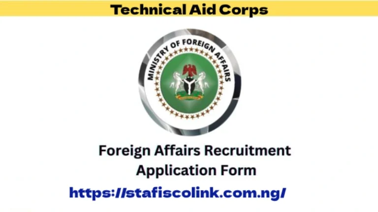 Technical Aid Corps Recruitment 2024