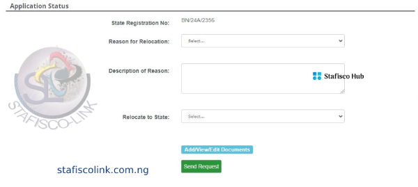NYSC Relocation Form Online
